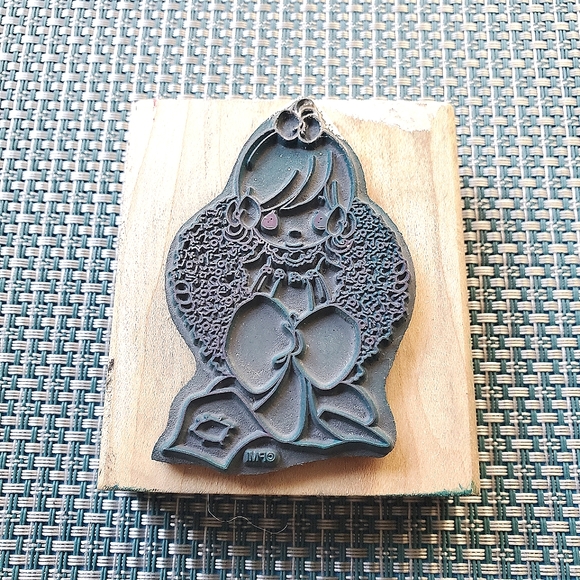 VTG rubberstamp Precious Moments - Picture 3 of 3